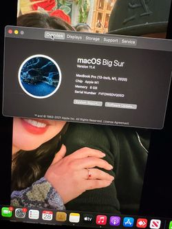 MacBook Pro touch bar