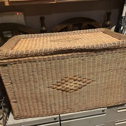 Wicker Storage Container
