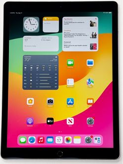 Apple iPad Pro 12.9” 2nd Gen 256GB A1670 Wi-Fi Space Gray Tablet