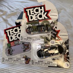 Tech Deck Sealed Pack of 3