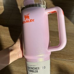 Brand New, Defective Stanley Quencher Tumbler 30oz Rose Petal Shimmer