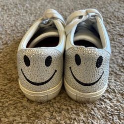 Women’s Skechers Street Rise Fit Sparkly Smiley Face Sneakers