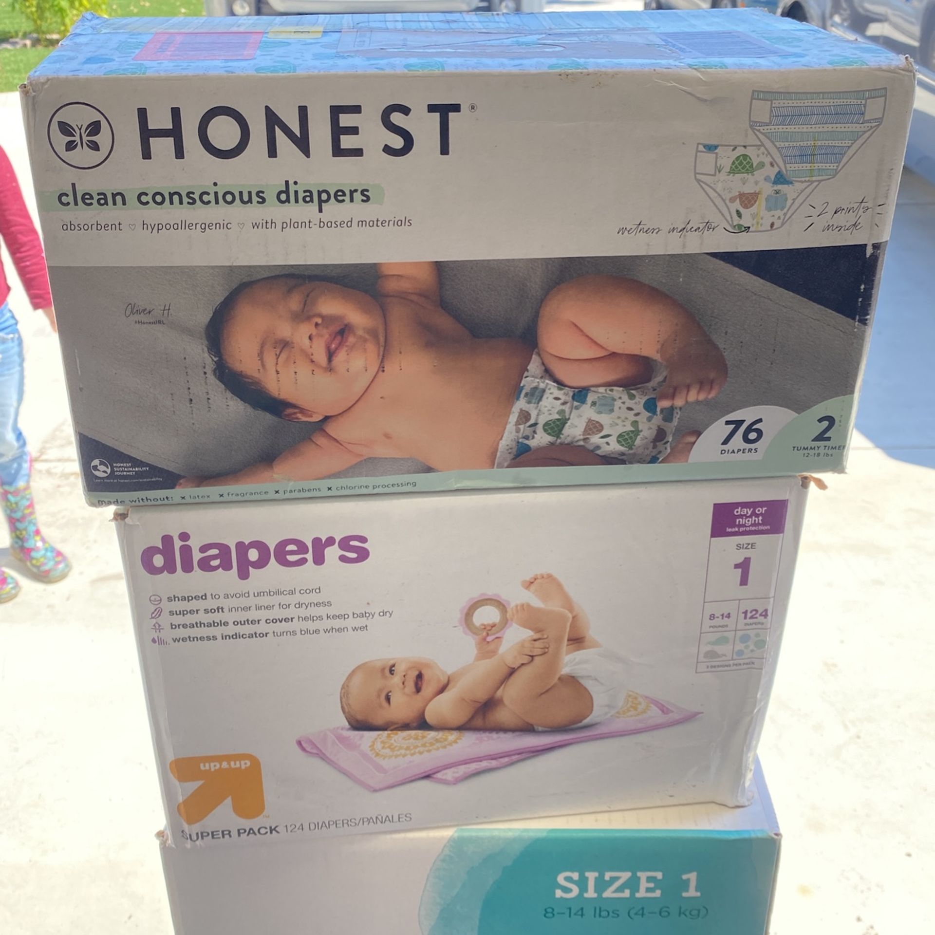 Honest Diapers Size 2 76 Ct $15