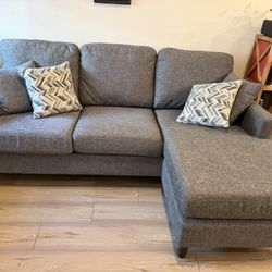 Gray Sectional 
