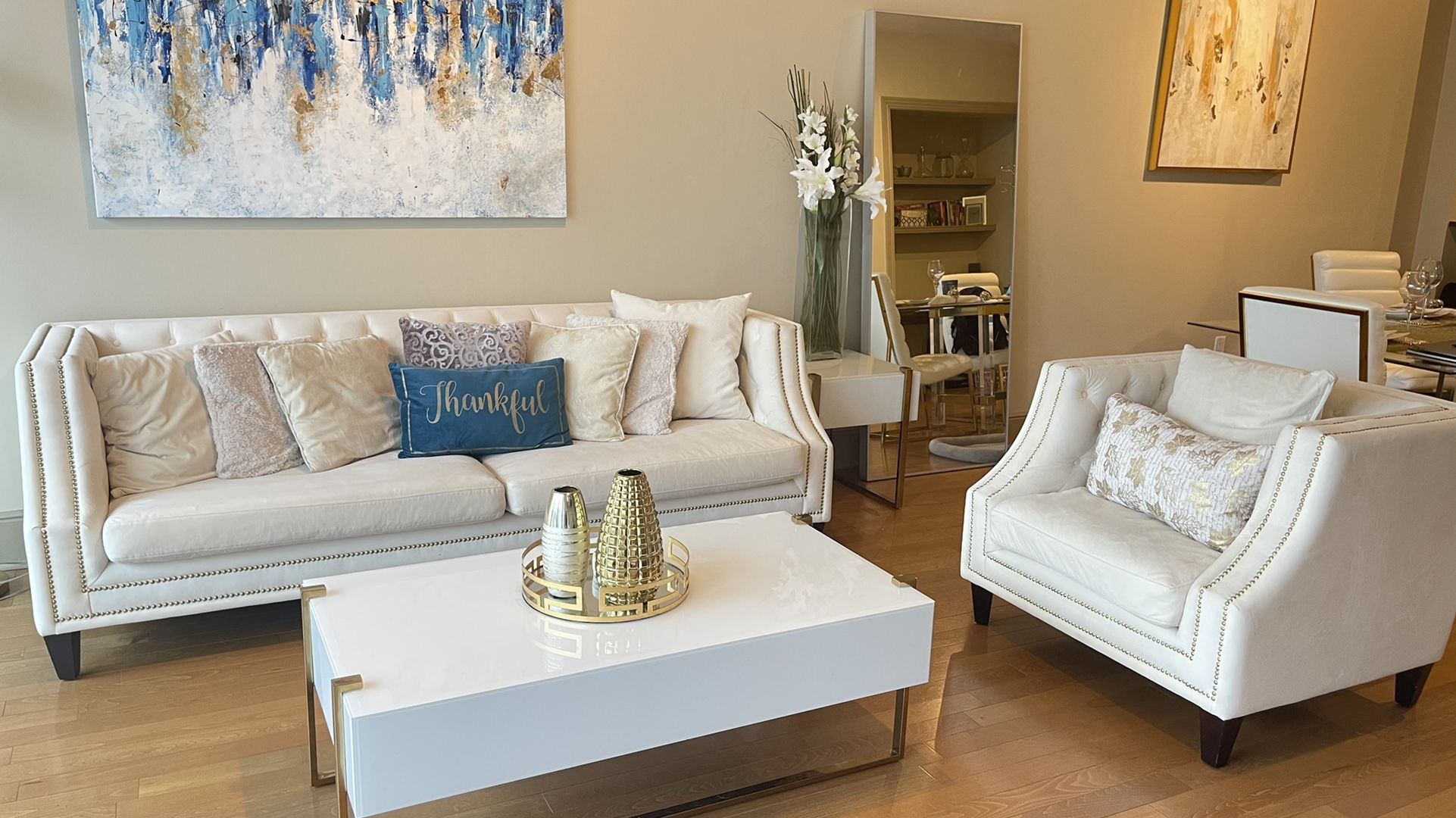 Zgallerie Custom Sofa & Chair