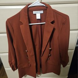 Rust Women Blazer