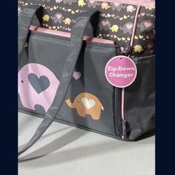 Diaper Bag. Tote.  New.  25 Dlls
