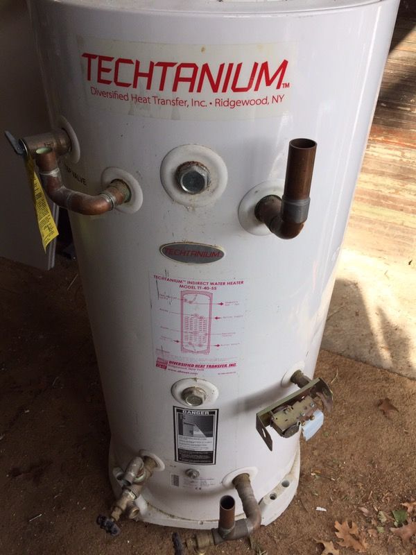 Techtanium TT 40 gallon indirect water heater