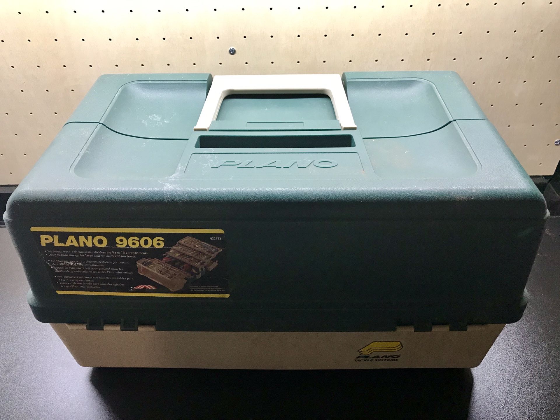 Plano 9606 tackle box, large size, $20