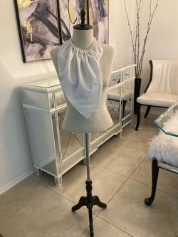 Vintage Adjustable Height Torso Mannequin