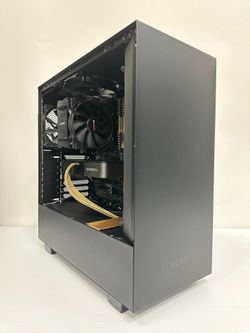 🏅GOLD NZXT GAMING COMPUTER🏅 Ryzen 7 3700X | 16GB DDR4 | 500GB SSD +  2TB HDD | RTX 3070 | UD300