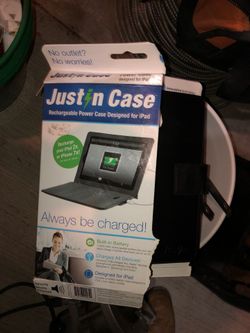 iPad case rechargeable