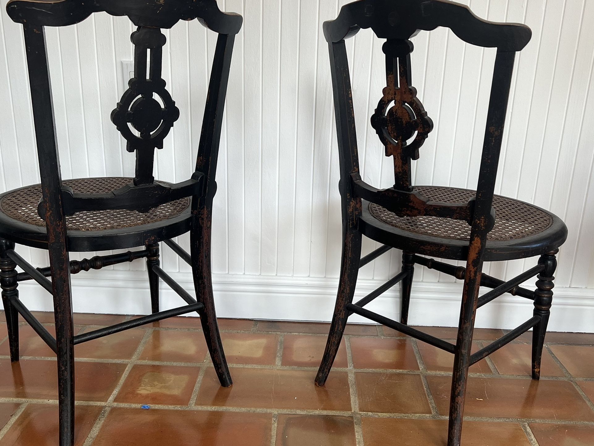 Antique Wood Chairs 