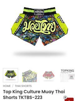 Top King Culture Muay Thai Shorts TKTBS-223
