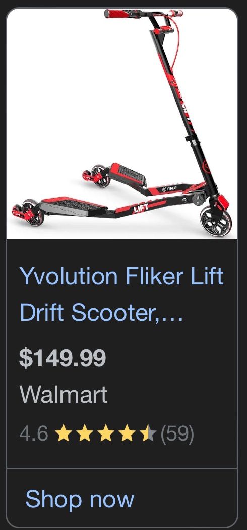 Drift scooter