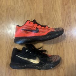 Kobe X 10 Elite Christmas 5 Rings Size 10