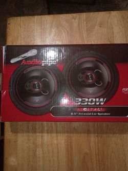 Audiopipe 330w csl-1623ar 6.5 tri axial car speaker