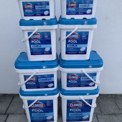 Brand New Sealed Clorox Pool Chlorine Tabs Extra Blue Chlorine Tabs 