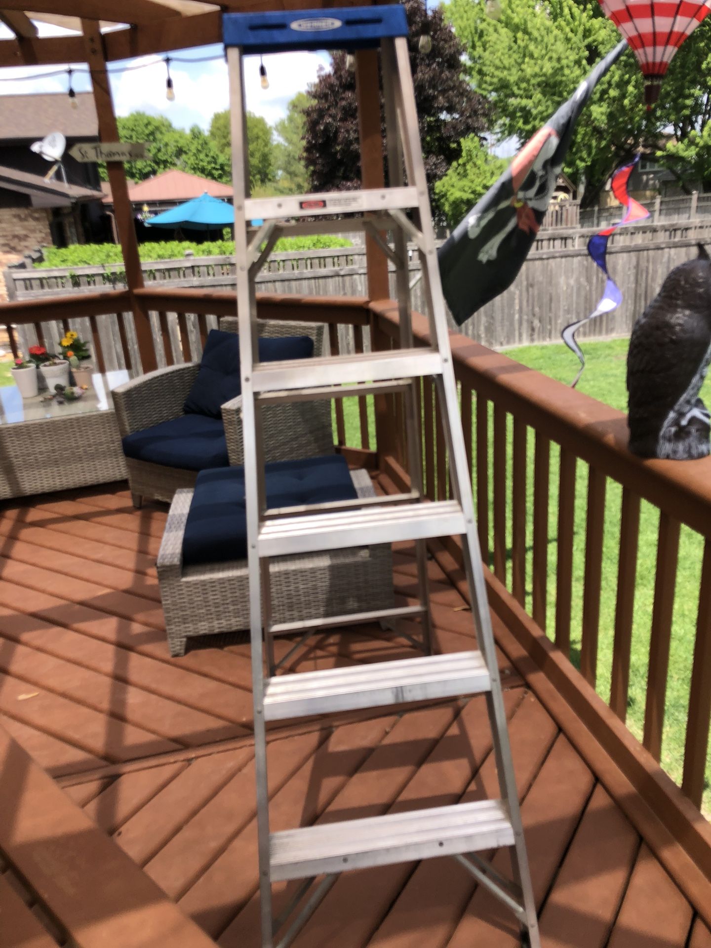 6’ Werner Aluminum Ladder