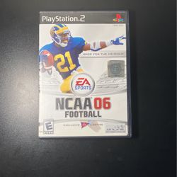 NCAA Football 06 PS2