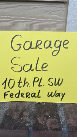 Garage sale
