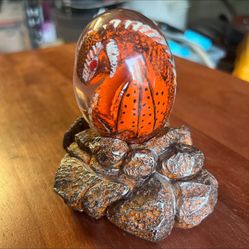 Lava Dragon Egg with Display Base