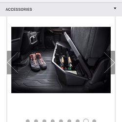 Crew Cab Underseat Lockable Storage Organizer in Black