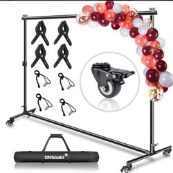 FHOTOGRAPHY BACKDROP STAND DIMENSIONS 10' X 7'