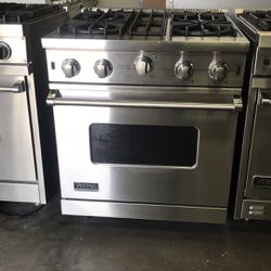 Viking 30”Wide Gas Range Stove In Stainless Steel 