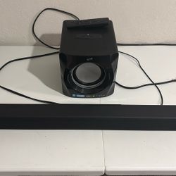 Onn 36” Soundbar + iLive Light-Up Bluetooth Subwoofer