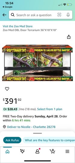 Reptile or Hamster Cage