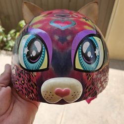 Girls helmet.