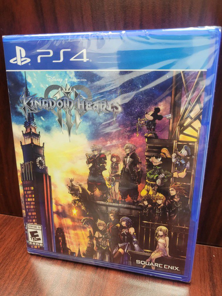 NEW Sealed Kingdom Hearts 3 PS4