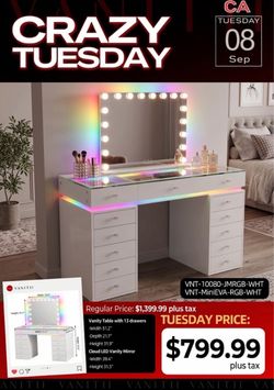 VANITII SPECIAL $799 LED