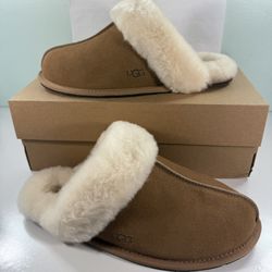 NEW UGG W Scuffette II Women's Slippers 1106872 - Chestnut - size 9