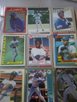 Baseball card collection
