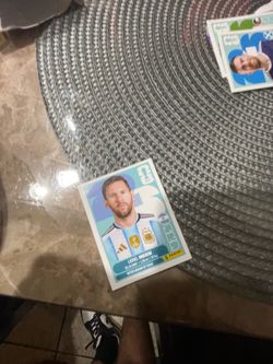 Messi Panini World cup sticker 2026