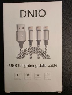 Lightning charging cables iPhone