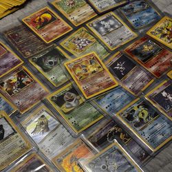 Vintage Pokémon Holo Cards Charizard 1st Edition + More 