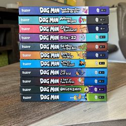 Dog man Books Series 1 - 11