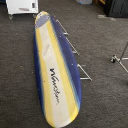 Wavestorm - Classic Soft Top Foam 8ft Surfboard