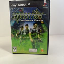 Syphon Filter The Omega Strain (PS2 PlayStation 2) Complete In Box CIB