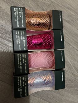 Starbucks keychains