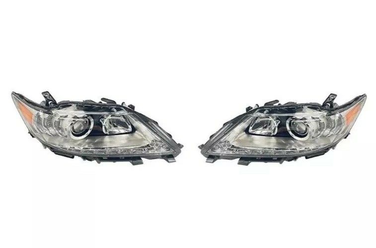 FOR 2013 2014 2015 LEXUS ES350 ES300h LEFT & RIGHT HALOGEN HEADLIGHT HEADLAMP PAIR
