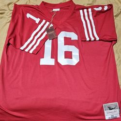 Nfl Legacy Joe Montana Jersey San Francisco 49ers #16 Size 4XL