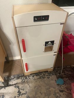 Kids Kitchen Set - IKEA and Hape Refrigerator