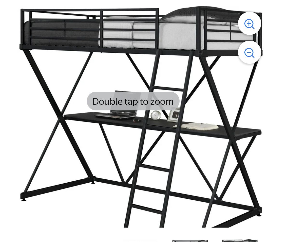 Twin Loft Bed With Desk
