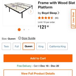 Queen Bed Frame 
