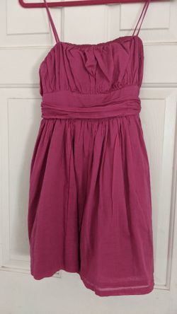 Super cute fuschia double lined cocktail dress