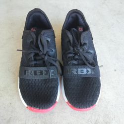 RBX Black and Red Outdoor Sneakers Size 3